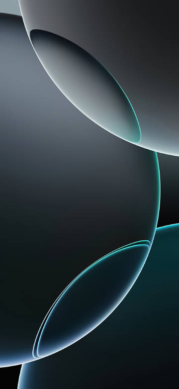 Official iPhone 16 Pro Max Light Blue Wallpaper
