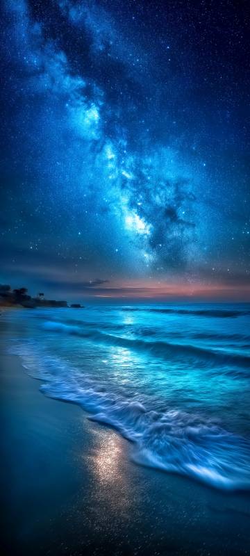 Starry skies and sparkling seaside beaches