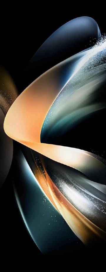Samsung Galaxy Z Fold4 built-in wallpaper:High-tech dynamic lines