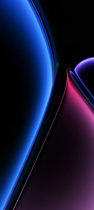 Cool blue-pink gradient abstract wallpaper