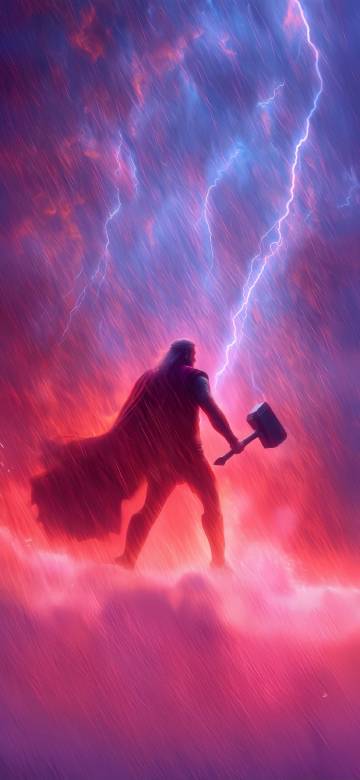Thunderstorm Marvel Hero Thor Phone Wallpaper Thunderstorm Marvel Hero Thor Phone Wallpaper