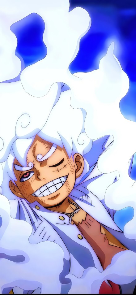Luffy's Invincible Smile in Gear 5