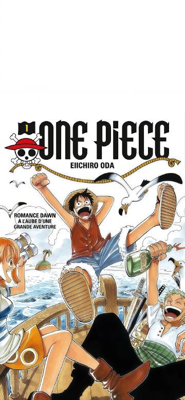 One Piece Vol 1 Cover Phone Wallpaper One Piece Vol 1 Cover Phone Wallpaper