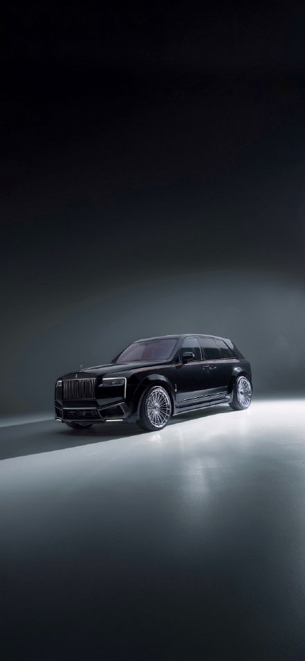 Elegant Black Rolls-Royce Luxury Car Wallpaper