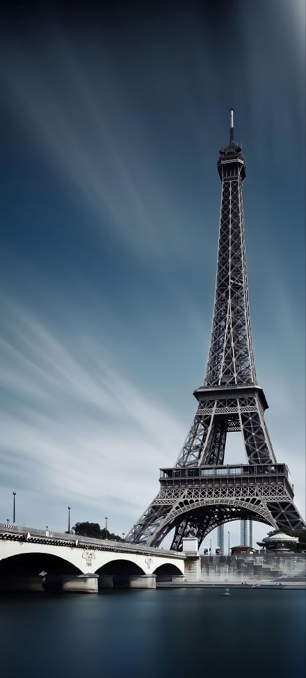 Stunning Paris Eiffel Tower Scenery Phone Wallpaper 4K
