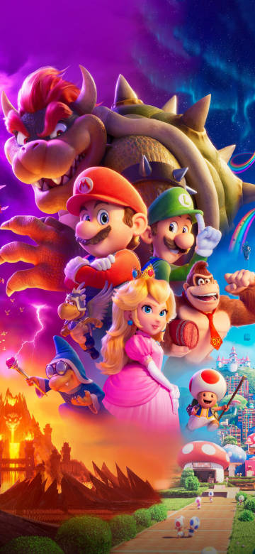 Super Mario Characters Collection Wallpaper
