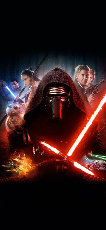 Star Wars Wallpaper: Lightsabers Shining in Battle