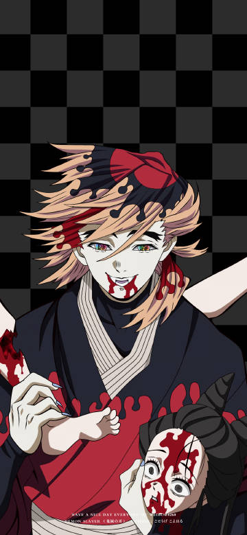 Demon Slayer Doma Upper Moon Two Art 4K UHD Wallpaper