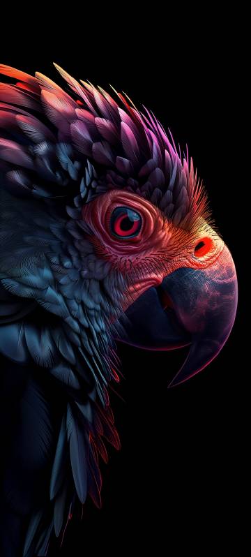 Colorful Parrot Close-up 4K Aesthetic Wallpaper Colorful Parrot Close-up 4K Aesthetic Wallpaper