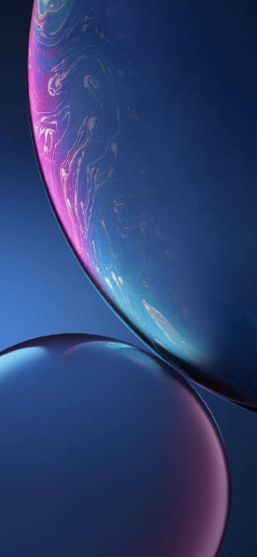 iPhone XR Blue and Pink Textured Wallpaper