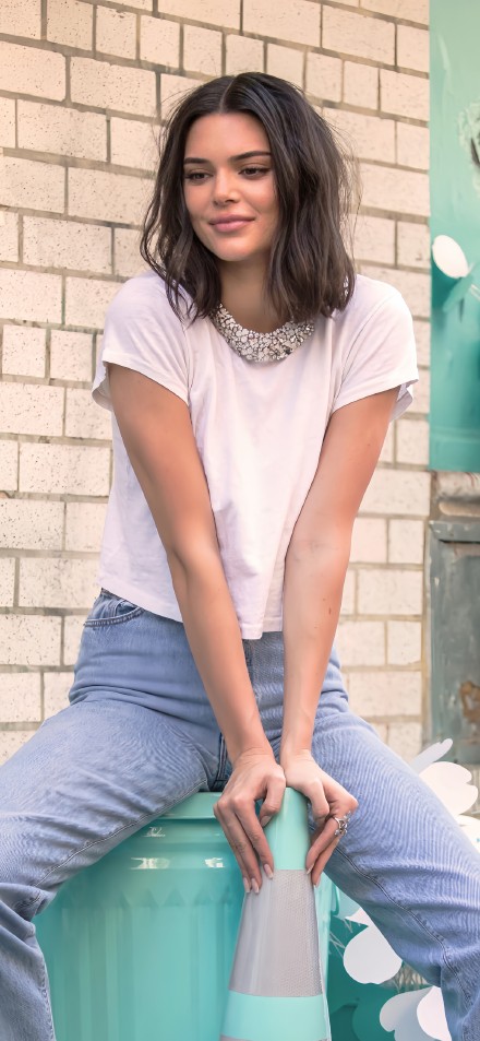 Kendall Jenner with short hair