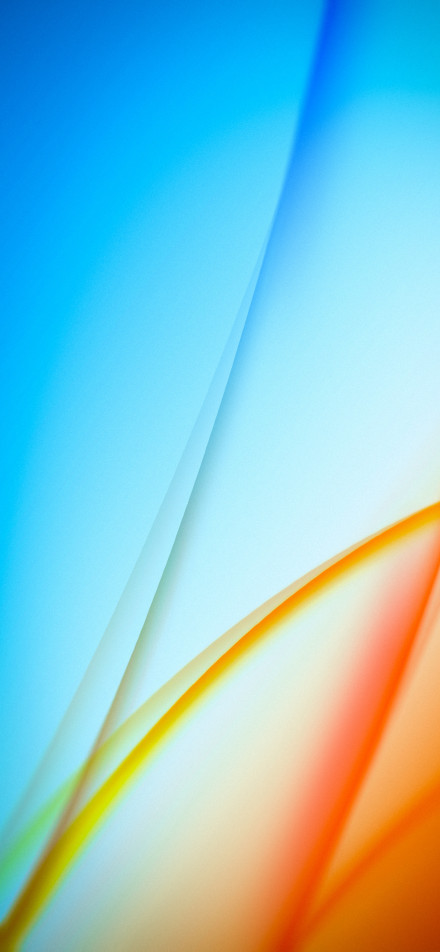 Smooth Blue and Orange Gradient 4K Wallpaper