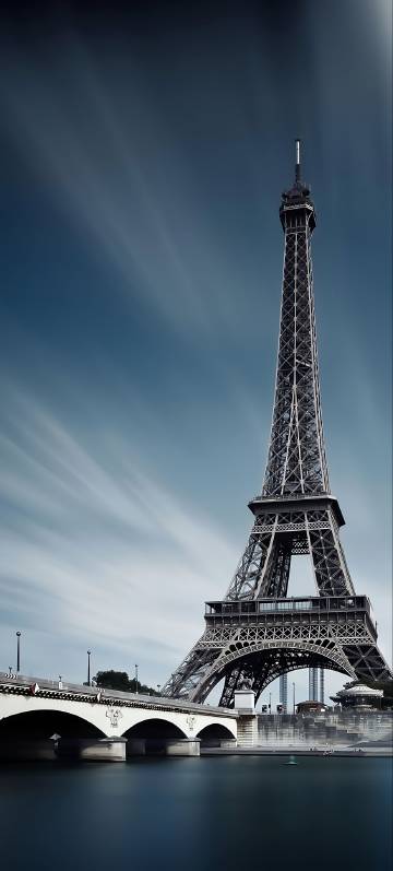 Stunning Paris Eiffel Tower Scenery Phone Wallpaper 4K