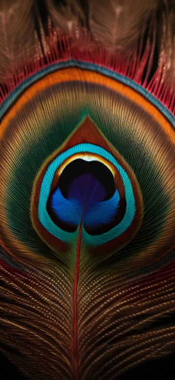 Mysterious Blue Feathers