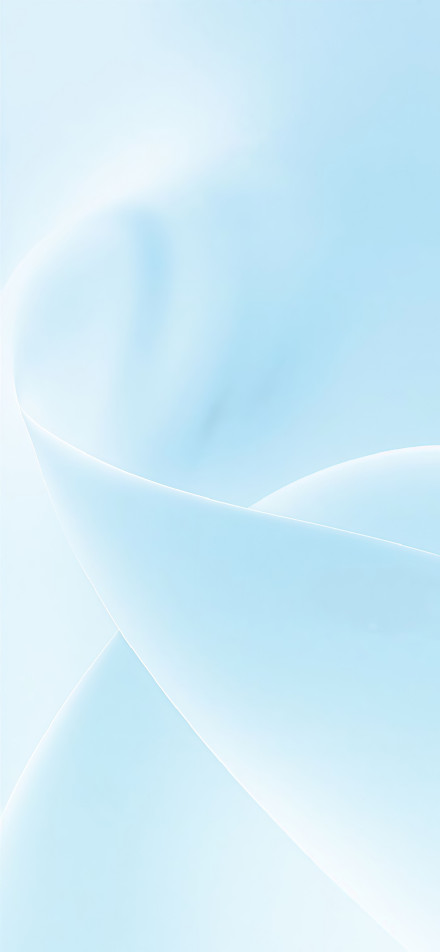 Light blue curved abstract phone wallpaper