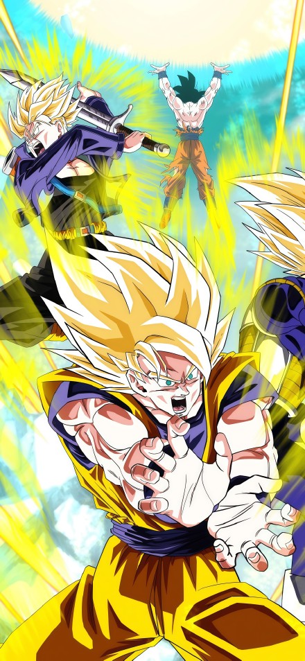 Dragon Ball Fierce Battle Moment Wallpaper