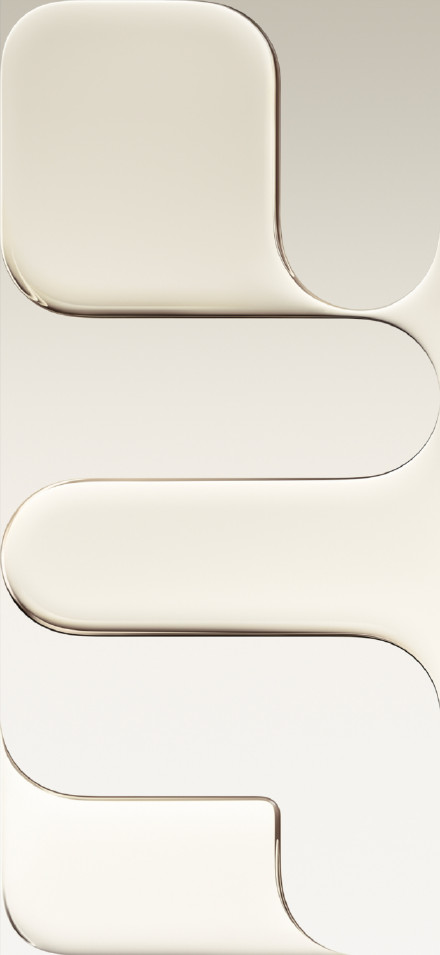 iPhone Air Series Stock Wallpaper, Champagne Gold, Minimal