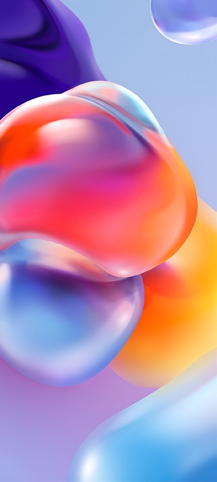 Fantasy color flow art abstract wallpaper