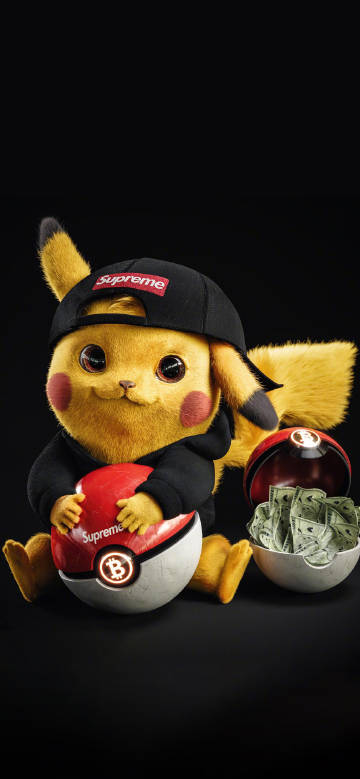 Pikachu’s trendy outfit