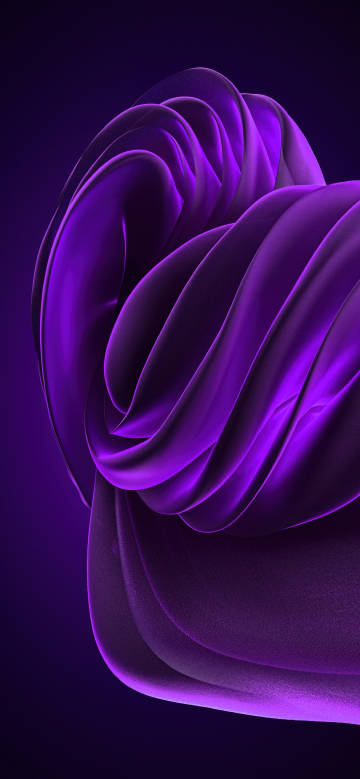 Abstract shapes on dark purple background phone wallpaper