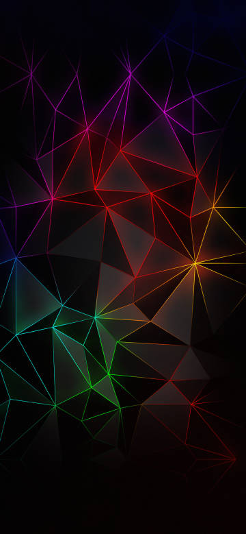 Colorful geometric cool abstract wallpaper