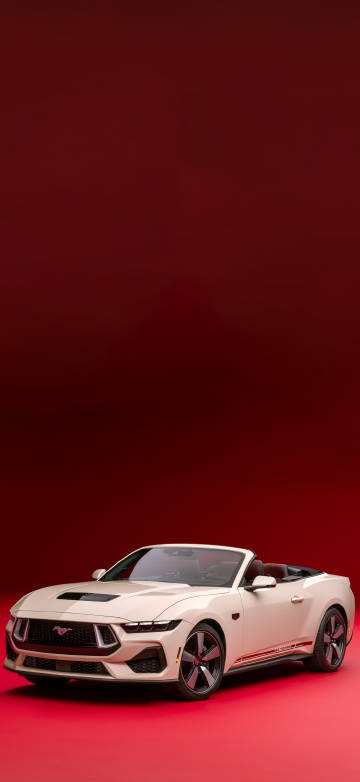 Ford Mustang GT Convertible Anniversary Package 2024 Wallpaper