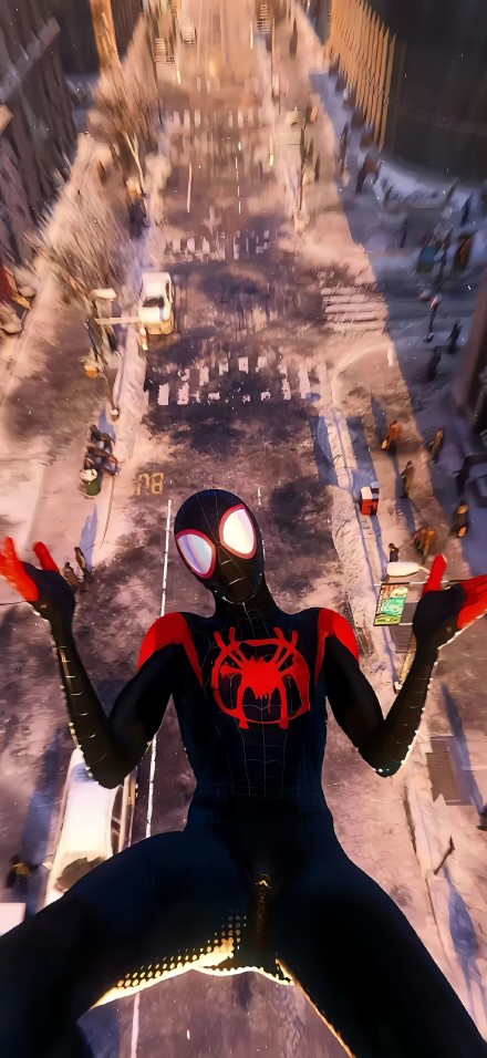 Spider-Man's "Leap of Faith" Pose