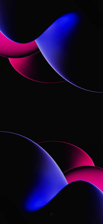 Abstract dynamic color pattern on black background phone wallpaper