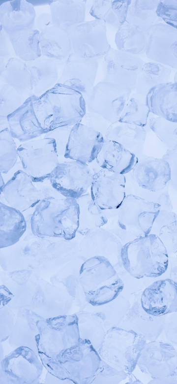 Cool blue ice cubes Wallpaper