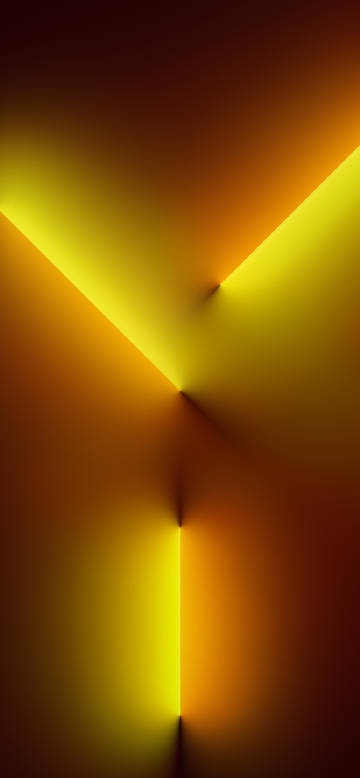 IPhone 13 Pro Official Stock Wallpaper (Yellow)