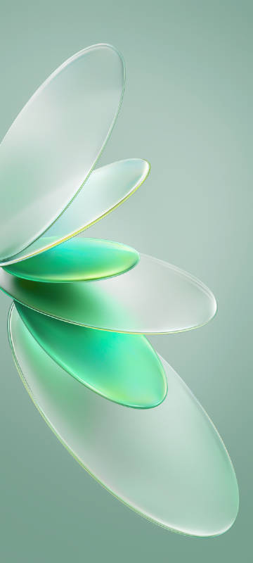 Green abstract geometric simple phone wallpaper