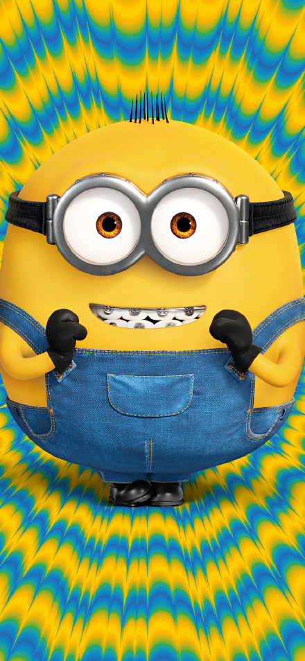 Minions' playful moments phone wallpaper